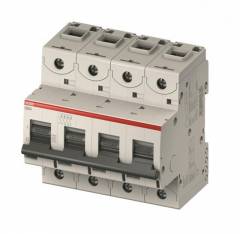 ABB S804C-C80 High Performance Circuit Breaker 80 Amp 4-Pole