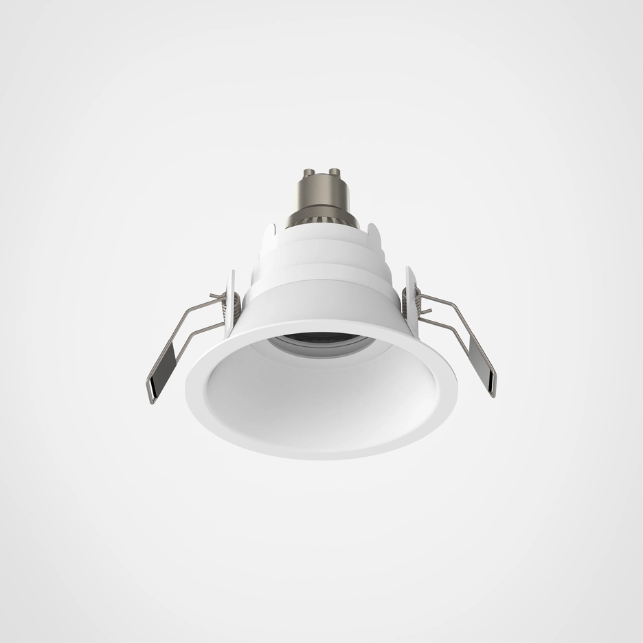 Astro 1249034 Minima Slimline Round Fixed Fire-Rated IP65 in Matt White