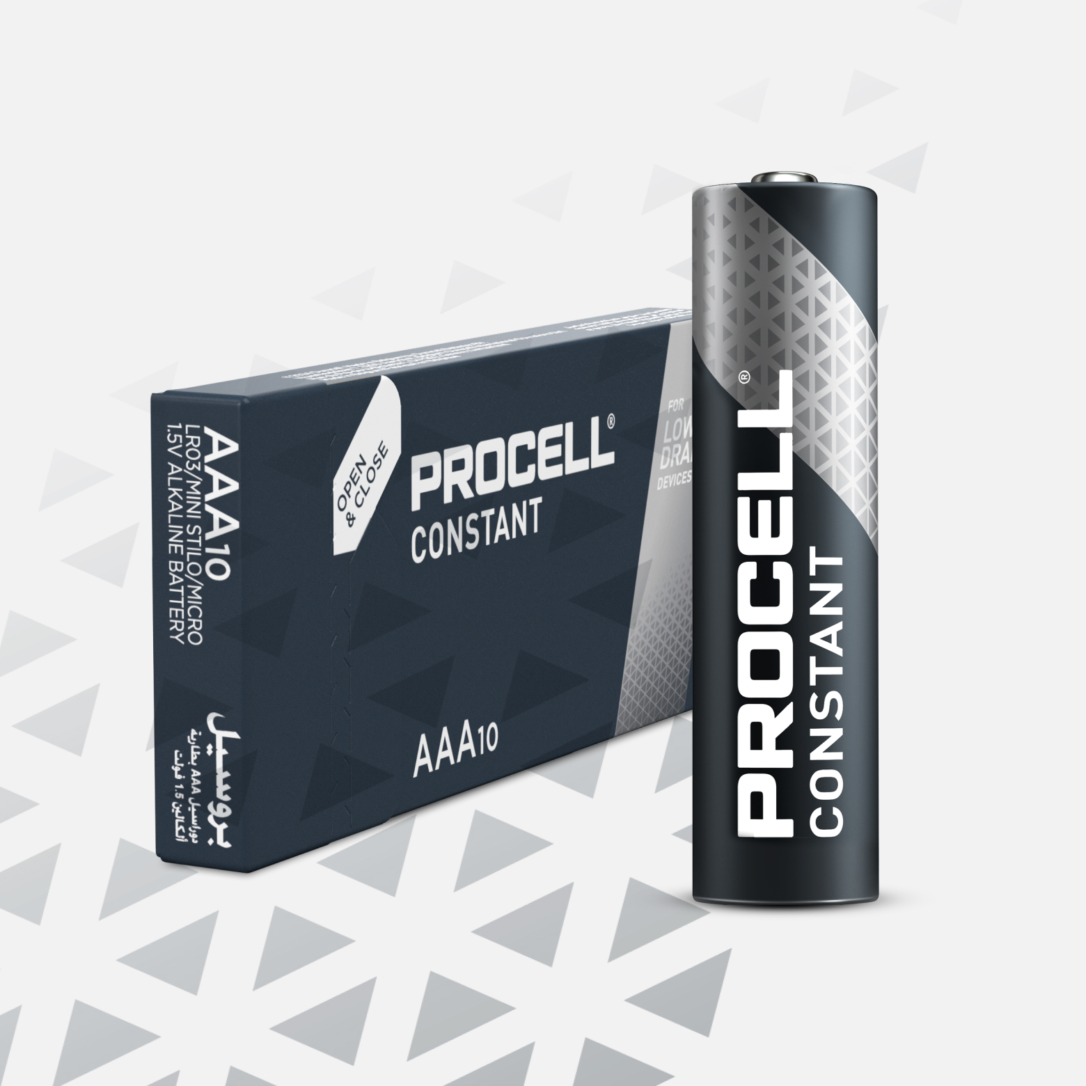 Procell Alkaline Constant AAA, 1.5V Battery