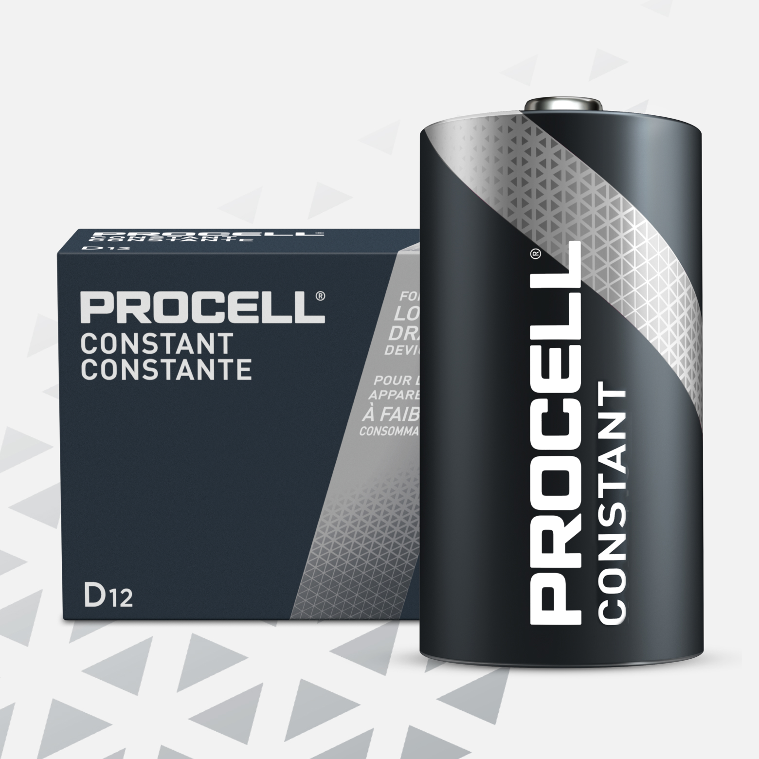 Procell Alkaline Constant D, 1.5V BATTERY