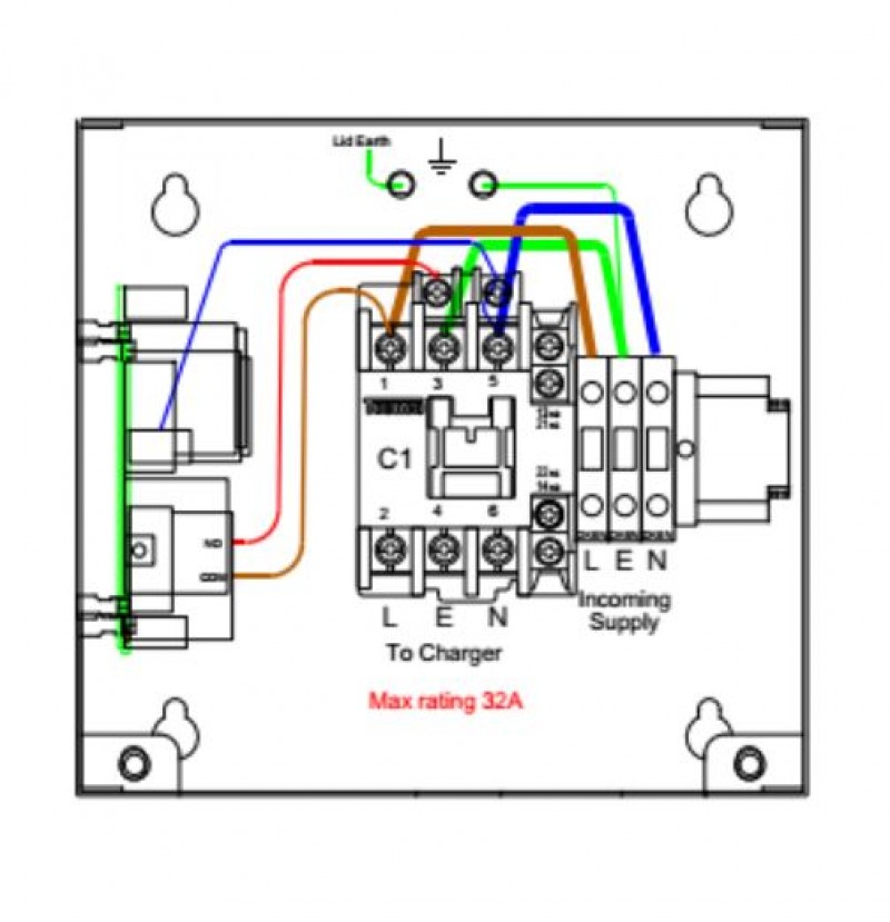 BEW Direct - Matt:e SP-EVCP-T 32A Single-phase Voltage monitoring and ...