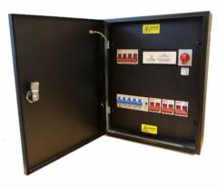 MAtt:e EVU-3-63-ISL Three-phase connection unit with 3 x 63amp single-phase isolators