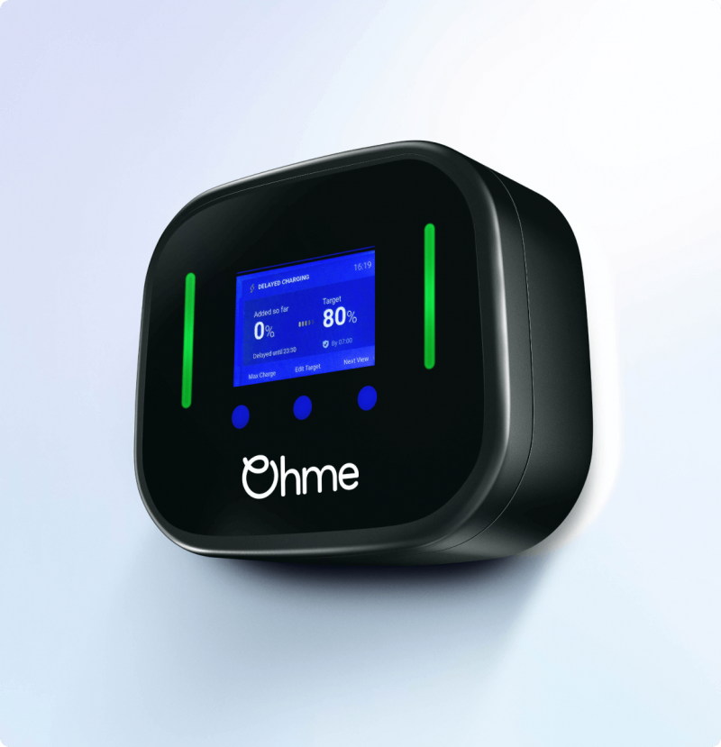 Ohme OHME0002GB002 Ohme Home Pro 7kW Type 2 Tethered Charger - 5 metre