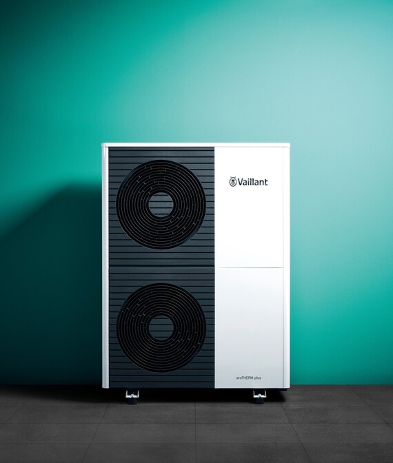 Vaillant aroTHERM plus air source heat pump 12kW