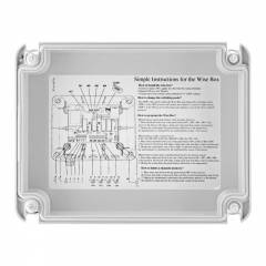 4 Channel Wireless C/W Intense Switch & Remote 250M Range IP56 Rated